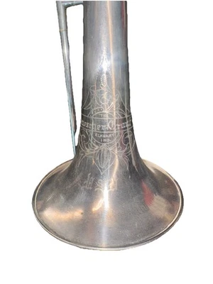 Silver Buescher Grand True Tone Professional Tenor Trombone-Elkhart Ind - Image 1 of 4