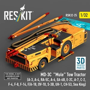 MD-3С Tractor de Remolque "Mula" (Kit Modelo Impreso en 3D) Escala 1:32 ResKit RSK32-0025 - Imagen 1 de 3