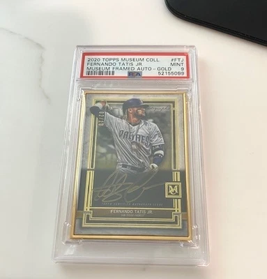 2020 Topps Museum Collection - Museum Gold Framed Autographs - #MFA-FTJ - #2/10 - Image 1 of 2
