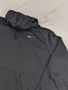 Nike Hoodie Herren 4XL groß schwarz Sweatshirt Fleece Dri Fit Kordelzug Swoosh Logo - Bild 1 von 8
