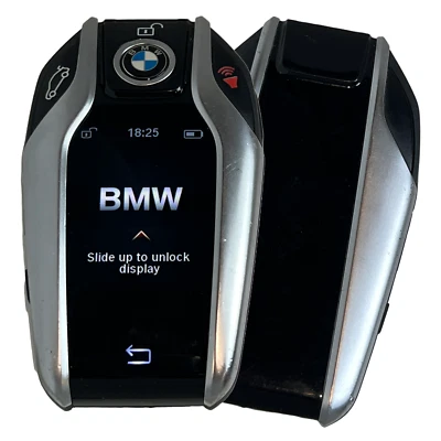 Original OEM BMW 16-19 740 750 Series Pantalla LCD Pantalla Inteligente Llave Prox Control Remoto 4 Foto 1 de 4