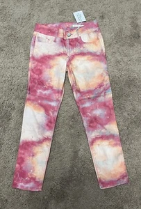 Black Orchard Sunrise On The Beach Skinny Jeans Size 26 NWT - Picture 1 of 6