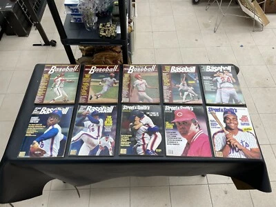 Street & Smith’s Official Baseball Yearbook MLB, Lot Of 19, 1973 - 1996 Vintage! - Image 1 of 4