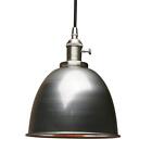 Lighting Industrial Edison Single Metal Dome Pendant Ceiling Light with Brushed
