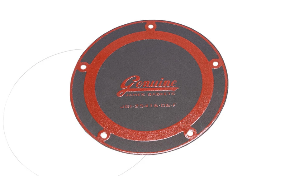 Single Clutch Derby Cover Gasket Foamet W/Bead James Gaskets 25416-06-F - Image 1 of 1
