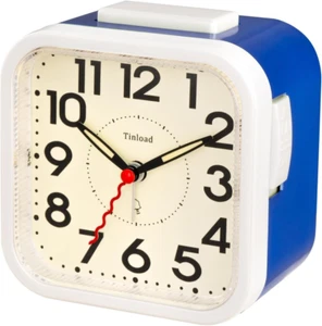 Loud Alarm Clock for Heavy Sleepers Adults, Silent No Ticking, Snooze, Backlight - Picture 1 of 12