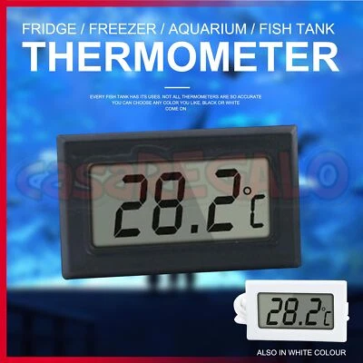 LCD Digital Thermometer for Fridge/Freezer/Aquarium/FISH TANK Temperature AU - image 1 of 4