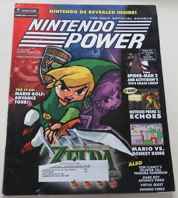 Nintendo Power Magazine # 181 July 2004 Zelda Four Swords, Complete with Poster - Image 1 of 4