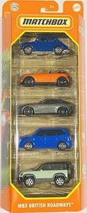 Matchbox 5 Pack MBX British Roadways Morris Minor Saloon 2010 Mini Cooper S - Picture 1 of 9