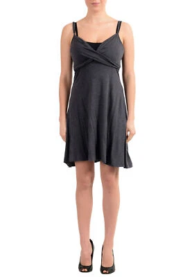 C'N'C Disfraz Nacional Para Mujer Gris Lana Sin Mangas Vestido Solero US S IT 40 Foto 1 de 4