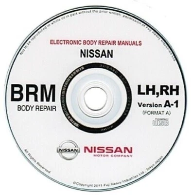 Nissan EBRM body repair manual collection manuali carrozzeria - Immagine 1 di 4