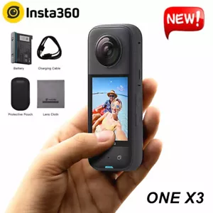 Insta360 ONE X3 5.7K 360 4K/30 72MP Action Pocket camera 10m Waterproof Sport  - Picture 1 of 8