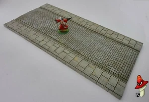 Cobblestone Resin Straight Road Section, 28mm scale wargames scenery Bolt action - Picture 1 of 10