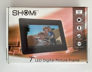 SHOMi 7” Led Digital Picture Frame (NEW) - Picture 1 of 8