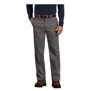 Dickies 874 Work Pants Men's 44x30 Flex Gray Original Fit Resists Wrinkles - Picture 1 of 9