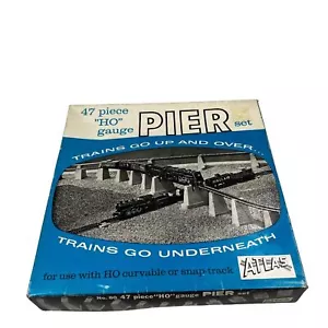 Vintage. Atlas Train 47-teiliges Spur HO Brücke Pier Set Nr. 80 - Bild 1 von 4