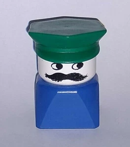 LEGO Duplo Vintage Police Cop Figure Only - Picture 1 of 2