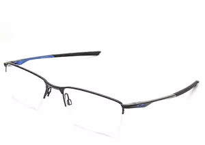 Oakley Socket 5.5 OX3218-0454 Rectangle Satin Black Half Rim Men Eyeglasses 54mm - Picture 1 of 7