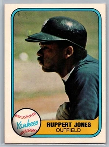 1981 Fleer Ruppert Jones New York Yankees #101 NM-MT ** LOW SHIPPING ** - Picture 1 of 2