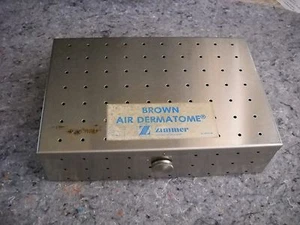 Zimmer 1185-01 Air Powered Dermatome with Hose & Case. No Blade - Picture 1 of 5