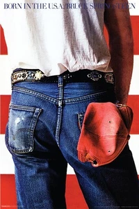 Póster de Bruce Springsteen nacido en Estados Unidos single 24x36 con licencia Music Rock Legend - Imagen 1 de 1