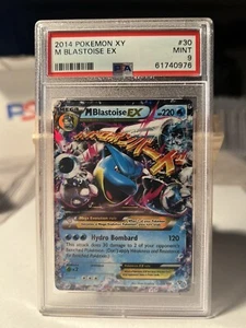 2014 Pokémon XY Base M Blastoise EX Holo #30/146 PSA 9 Mint - Bild 1 von 2