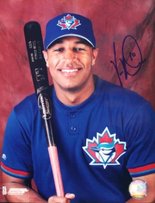 Vernon Wells Toronto Blue Jays NY Yankees Autographed Signed 8x10 Photo - Image 1 of 3