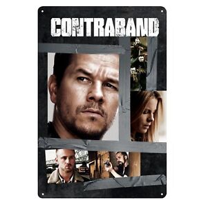 Contraband Movie Metal Poster Tin Sign 20x30cm Plate
