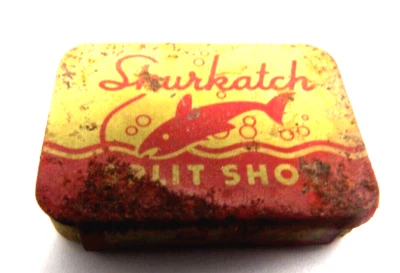 Vintage Shurkatch Split Shot Fishing Weights Tin & Split Shots - Image 1 of 4