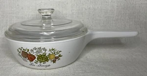 La Sauge Corning Ware Auflaufform P-8I-B 1 Pint mit Deckel Pyrex P81C 10 - Bild 1 von 8