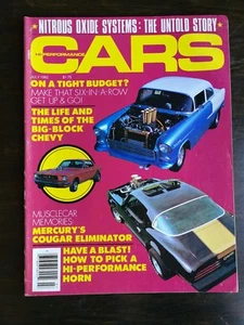 Revista de autos de alto rendimiento julio 1982 - Mercury Cougar Eliminator - Chevy 1955 - Imagen 1 de 2