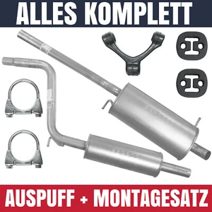 Zestaw tłumików Układ wydechowy Wydech do VW Volkswagen Caddy III 3 2K 1.4i - Zdjęcie 1 z 4