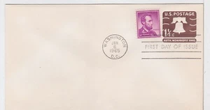 TurtlesTradingPost- Liberty Bell Nonprofit Envelope #U547 1965- FDC - Picture 1 of 1