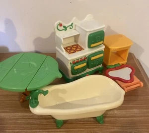 Vintage Strawberry Shortcake Doll House Furniture - Picture 1 of 15