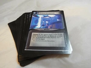 STAR TREK CCG 2E FRACTURED TIME COMPLETE SET OF 40 CARDS - Picture 1 of 1