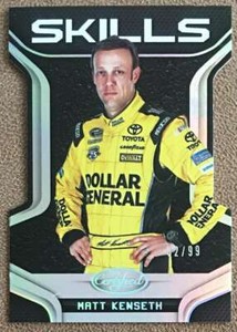 2016 Panini Certified Skills Mirror Silver Die-Cut Matt Kenseth /99 #S19
