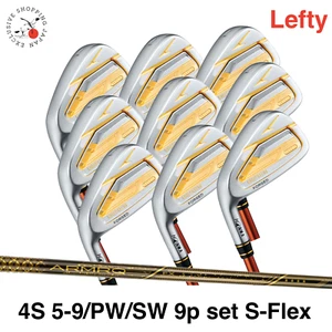 HONMA Beres 09 Lefty Iron Set #5-11,AW,SW 9pc ARMRQ FX 4S 4Star S-Flex 2024 MTO - Picture 1 of 11