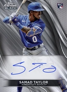 2024 Topps Chrome Black Auto Rookie RC Signature SAMAD TAYLOR Digital - Picture 1 of 1