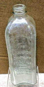 Vintage The Champion Company Embalming Fluid 16 oz Glass Bottle U.S.A. - Picture 1 of 5