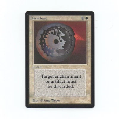 Magic: The Gathering Beta Series - Disenchant (19) - Image 1 of 2