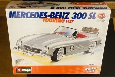 BURAGO 1:18 MERCEDES BENZ 300 SL TOURING 1957 #7043 KIT MONTAGGIO IN CELLOPHANE - Immagine 1 di 2