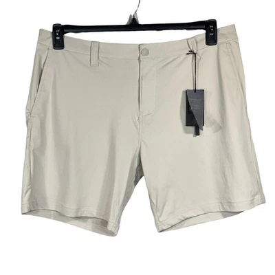 Pantalones Cortos Hudson & Barrow Talla 38 Para Hombres Colección Tecnológica Bolsillos Elastizados Cremallera-Vuela Piedra Foto 1 de 4