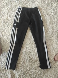 Adidas Lange Sporthose Schwarz Größe 158 - Bild 1 von 2