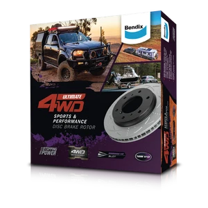 Bendix Ultimate 4WD Front Brake Rotor for Mitsubishi Triton MR, MQ, KL, KK, KL1T - Picture 1 of 1