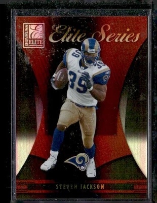 2006 Donruss Elite #ES-25 Steven Jackson Series Black #/500 - Image 1 of 2