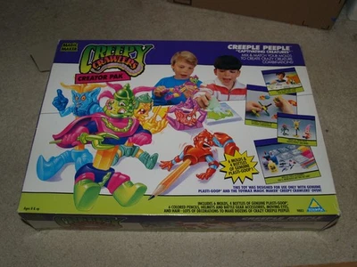 1993 Creepy Crawlers Creator Pak Creatures Creeple Peeple near complete - Image 1 of 4