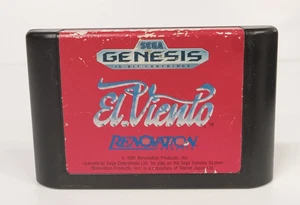 SOLO CARTUCHO - El Viento (Sega Genesis, 1991) - Raro, probado, ¡funciona! - Imagen 1 de 6