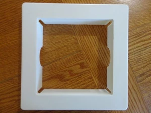 Repuesto de cubierta de placa frontal cuadrada para máquina de hielo blanca 6-3/4" - Imagen 1 de 3