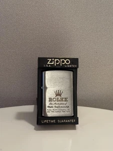 Zippo Feuerzeug Rolex Vintage Gravur Selten Sammlung 80er Antik Öl Lighter - Bild 1 von 24