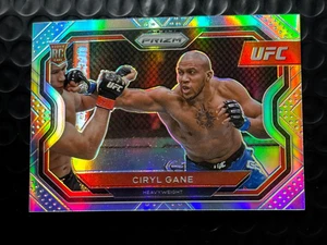 2021 Panini Prizm UFC Ciryl Gane RC Silver Prizm #184 Heavyweight - Picture 1 of 2
